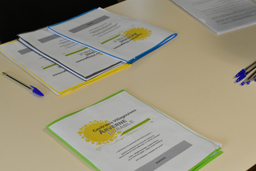 Signature des statuts CVAD
